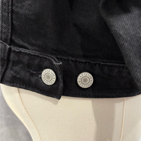 Classic Relaxed Icon Denim Black Jacket size Large - Picture 11 of 15